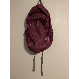 Eddie Bauer Stowaway 20L Packable Backpack Daypack Lightweight Plum Purple Bag